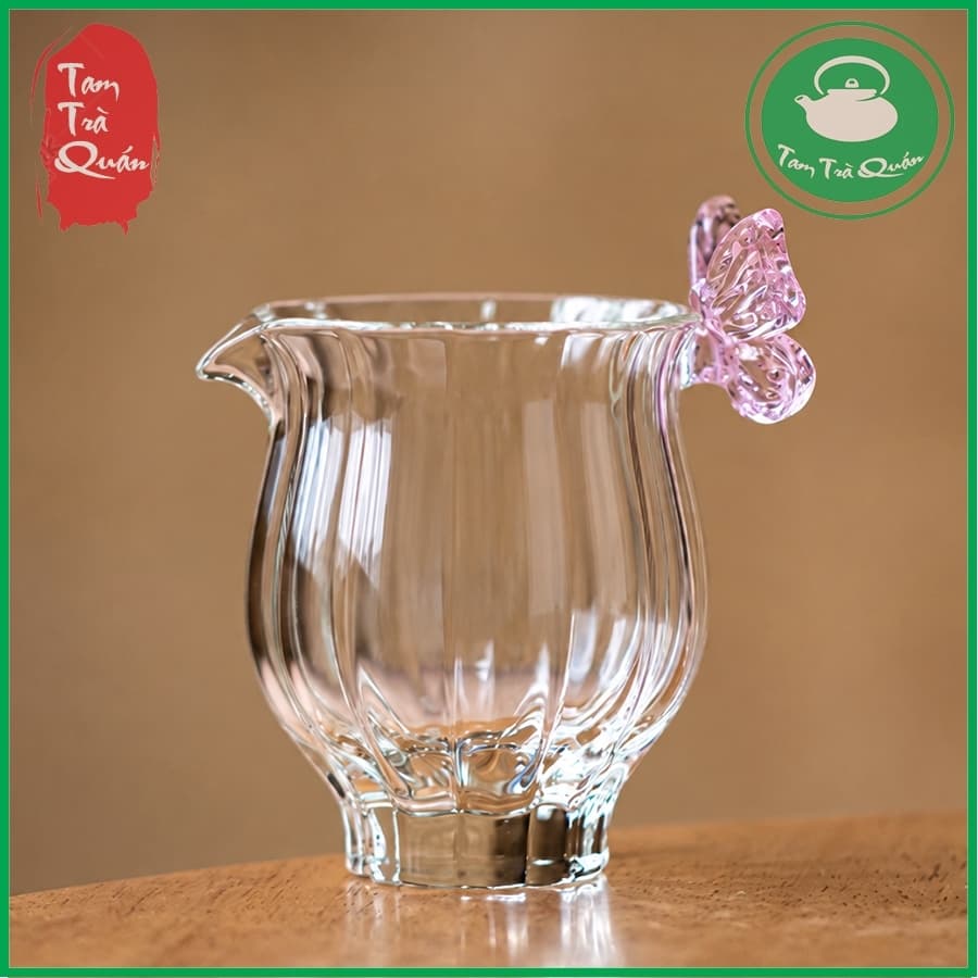 Tống trà thủy tinh Hồng Điệp 130ml