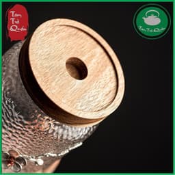 Hũ Thủy Tinh Borosilicate Nắp Gỗ Kín Khí, Đựng Đa Năng 3