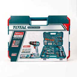 Bộ Combo Máy khoan búa 66N/m TIDLI206681 dùng pin 20V Kèm 218 Phụ Kiện Total THKTHP42187 7