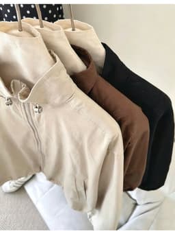 Áo Khoác Bomber Nữ Khóa Kéo Cổ Bẻ Tay Bo Co Giãn – Phong Cách Hàn Quốc Basic Trẻ Trung Năng Động Hot Trend 2026 4