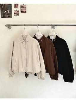 Áo Khoác Bomber Nữ Khóa Kéo Cổ Bẻ Tay Bo Co Giãn – Phong Cách Hàn Quốc Basic Trẻ Trung Năng Động Hot Trend 2026 5