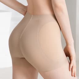 Quần Độn Hông Nâng Mông Cạp Vừa Chất Su Đúc Đệm Hông 1.2cm Mặc Đồ Ôm Body Thoáng Khí Lê Ngọc 482 2