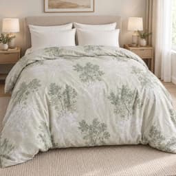 Vỏ Chăn Cotton BAMBOO 2m x 2m2, Vỏ Chăn Mềm Mịn Thoáng Khí, Họa Tiết Hoa Nhí Dễ Thương, Vỏ Chăn Cho Giường Đôi 6