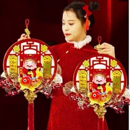 🧧 SET TRANG TRÍ TẾT ÔNG THẦN TÀI ĐỎ VÀNG CAO CẤP – RỰC RỠ SẮC XUÂN, ĐÓN TÀI LỘC MAY MẮN 🧧 6