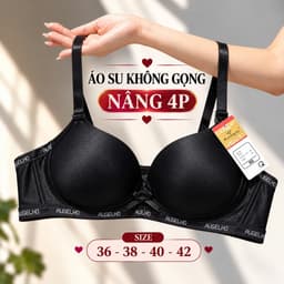 (Hàng loại đẹp)Áo ngực nữ không gọng Su đúc nâng ngực tạo khe tự nhiên,áo lót mặc áo dài áo lót su nâng 4p 8