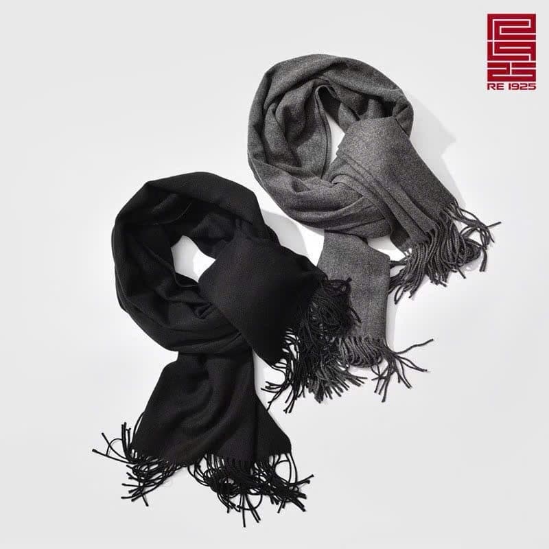 Khăn quàng cổ - Khăn choàng cổ cashmere nam nữ lông mịn dệt kim không xù ulzzang Hàn Quốc P2M4