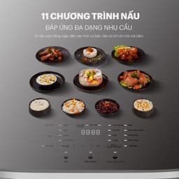 Nồi Cơm Cao Tần UNIE URC-TIH15C/G 1.5L, Công Nghệ IH 3D Nấu Cơm Dẻo Thơm, Lòng Nồi Phủ Titan 4