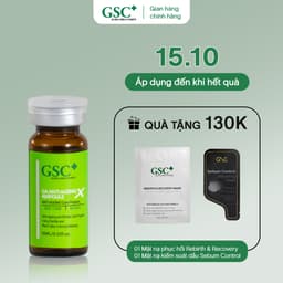 Tế Bào Gốc Chống Lão Hóa, Xử Lý Sẹo Rỗ GSC Anti Ageing Ampoule Tăng Sinh Collagen, Phục Hồi Da Peel 10ml - GB023A 1