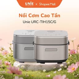 Nồi Cơm Cao Tần UNIE URC-TIH15C/G 1.5L, Công Nghệ IH 3D Nấu Cơm Dẻo Thơm, Lòng Nồi Phủ Titan 1