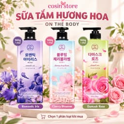 Sữa tắm On The Body 900g 875ml của Hàn Quốc có nhiều mùi shop Cosin Store 1