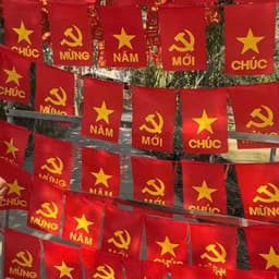 DÂY CỜ TREO DÀI 10M IN SAO ĐẢNG 2 MẶT – TRANG TRÍ RỰC RỠ, NỔI BẬT MỌI KHÔNG GIAN 9