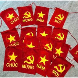 DÂY CỜ TREO DÀI 10M IN SAO ĐẢNG 2 MẶT – TRANG TRÍ RỰC RỠ, NỔI BẬT MỌI KHÔNG GIAN 7