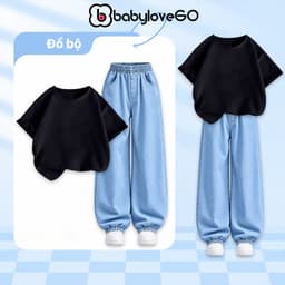 Đồ bộ bé trai BabyloveGO, set quần áo cho bé trai đi học, đi chơi phong cách Hàn Quốc 6