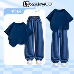 Đồ bộ bé trai BabyloveGO, set quần áo cho bé trai đi học, đi chơi phong cách Hàn Quốc 4