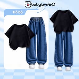 Đồ bộ bé trai BabyloveGO, set quần áo cho bé trai đi học, đi chơi phong cách Hàn Quốc 3