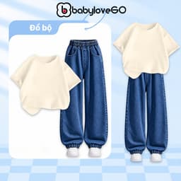Đồ bộ bé trai BabyloveGO, set quần áo cho bé trai đi học, đi chơi phong cách Hàn Quốc 2