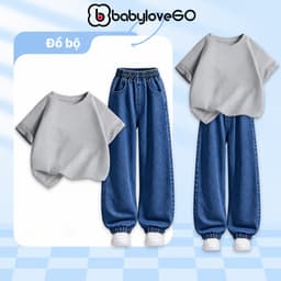 Đồ bộ bé trai BabyloveGO, set quần áo cho bé trai đi học, đi chơi phong cách Hàn Quốc 8