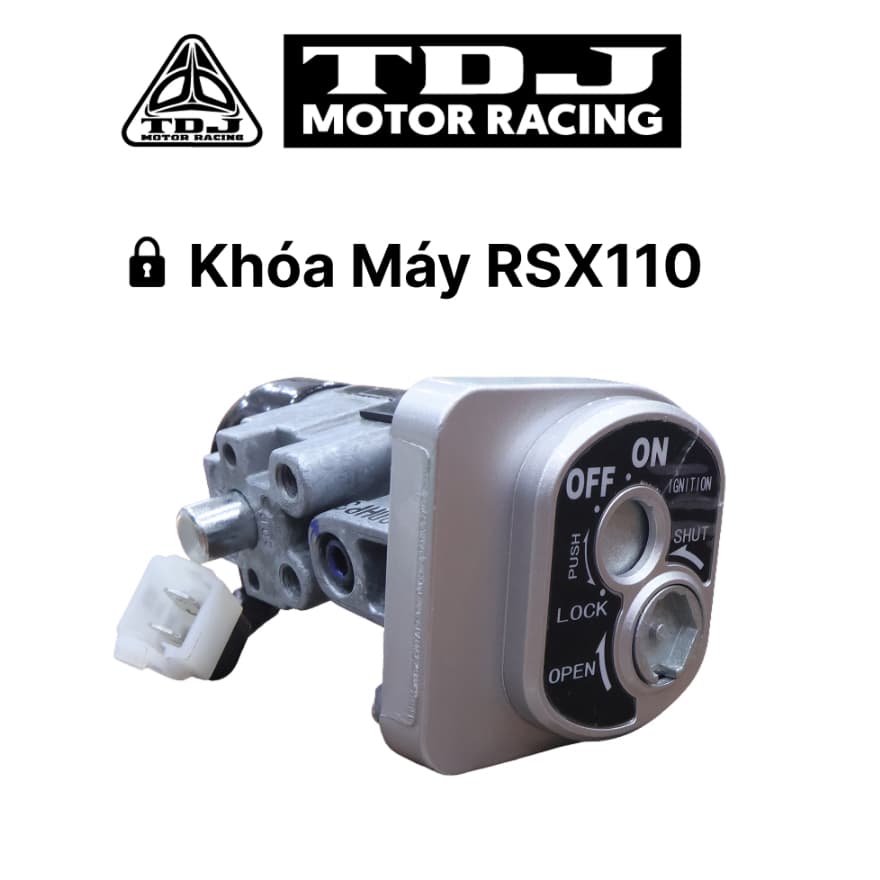 Khoá Xe Máy,Bộ Ổ Khoá Xe Máy,Khoá Xe WAVE RSX 110 Thương Hiệu BOX
