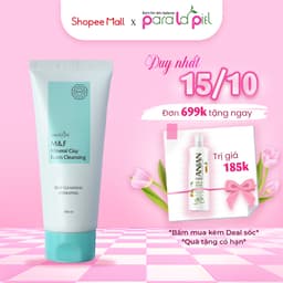 Sữa Rửa Mặt Tạo Bọt Paralapiel M&F Mineral Clay Foam Cleansing 150ML A01 1