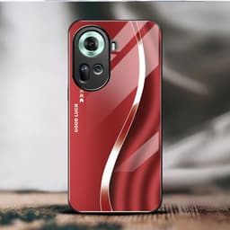 Ốp Lưng Kính Auro cho OPPO RENO 11 5G –Sáng Bóng - Sang Trọng - Viền Dẻo - Họa Tiết Good Luck 2
