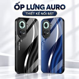 Ốp Lưng Kính Auro cho OPPO RENO 11 5G –Sáng Bóng - Sang Trọng - Viền Dẻo - Họa Tiết Good Luck 1