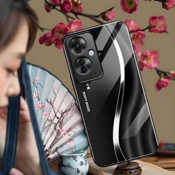 Ốp Lưng Kính Auro cho OPPO RENO11 F 5G –Sáng Bóng - Sang Trọng - Viền Dẻo - Họa Tiết Good Luck 4