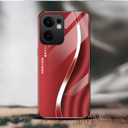 Ốp Lưng Kính Auro cho OPPO RENO13 F –Sáng Bóng - Sang Trọng - Viền Dẻo - Họa Tiết Good Luck 2