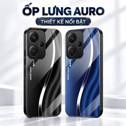 Ốp Lưng Kính Auro cho XIAOMI REMDI 13 –Sáng Bóng - Sang Trọng - Viền Dẻo - Họa Tiết Good Luck 1