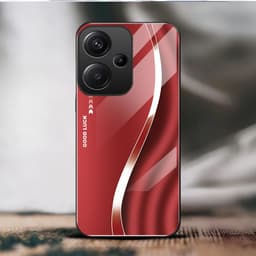 Ốp Lưng Kính Auro cho XIAOMI REMDI 13 –Sáng Bóng - Sang Trọng - Viền Dẻo - Họa Tiết Good Luck 2