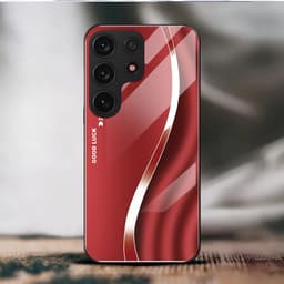Ốp Lưng Kính Auro cho SAMSUNG GALAXY S24 ULTRA –Sáng Bóng - Sang Trọng - Viền Dẻo - Họa Tiết Good Luck 2