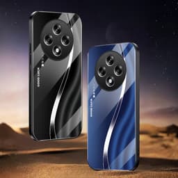 Ốp Lưng Kính Auro cho OPPO RENO12 F 5G –Sáng Bóng - Sang Trọng - Viền Dẻo - Họa Tiết Good Luck 3