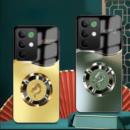 Ốp Lưng Kính Auro cho REALME C85/ REALME C85 PRO –Sáng Bóng - Sang Trọng - Viền Dẻo - Họa Tiết Good Luck 5
