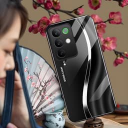 Ốp Lưng Kính Auro cho REALME C85/ REALME C85 PRO –Sáng Bóng - Sang Trọng - Viền Dẻo - Họa Tiết Good Luck 4