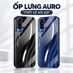Ốp Lưng Kính Auro cho VIVO Y51 2020/Y53s /Y72 5G –Sáng Bóng - Sang Trọng - Viền Dẻo - Họa Tiết Good Luck 1