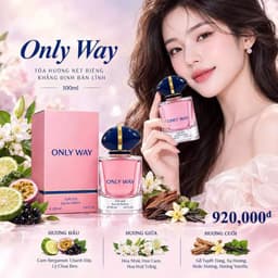 Nước hoa nữ Only way - TRẺ TRUNG, NỮ TÍNH, THANH LỊCH (100ML) 2