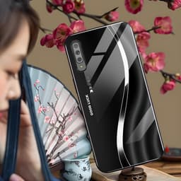 Ốp Lưng Kính cho SAMSUNG GALAXY A30S/ A50/ A50S/ A70/ A7 2018 –Sáng Bóng - Sang Trọng - Viền Dẻo - Họa Tiết Good Luck 4