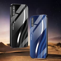 Ốp Lưng Kính cho SAMSUNG GALAXY A30S/ A50/ A50S/ A70/ A7 2018 –Sáng Bóng - Sang Trọng - Viền Dẻo - Họa Tiết Good Luck 3