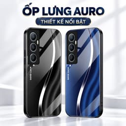 Ốp Lưng Kính Auro cho REALME C65 –Sáng Bóng - Sang Trọng - Viền Dẻo - Họa Tiết Good Luck 1