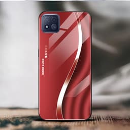 Ốp Lưng Kính Auro cho OPPO A73 5G –Sáng Bóng - Sang Trọng - Viền Dẻo - Họa Tiết Good Luck 2