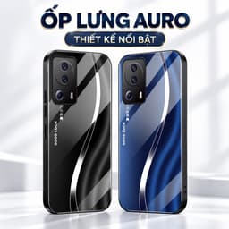 Ốp Lưng Kính Auro cho XIAOMI 13 LITE 5G –Sáng Bóng - Sang Trọng - Viền Dẻo - Họa Tiết Good Luck 1