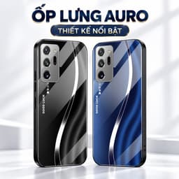 Ốp Lưng Kính Auro cho SAMSUNG GALAXY NOTE 20/ NOTE 20 ULTRA –Sáng Bóng - Sang Trọng - Viền Dẻo - Họa Tiết Good Luck 1