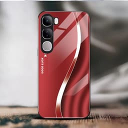 Ốp Lưng Kính Auro cho VIVO V40 LITE/ Y19S/ Y19S PRO –Sáng Bóng - Sang Trọng - Viền Dẻo - Họa Tiết Good Luck 2