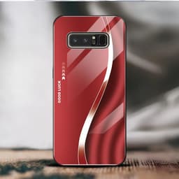 Ốp Lưng Kính Auro cho SAMSUNG GALAXY NOTE 8 –Sáng Bóng - Sang Trọng - Viền Dẻo - Họa Tiết Good Luck 2