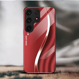 Ốp Lưng Kính Auro cho Samsung Galaxy S22 ULTRA/ S23 ULTRA –Sáng Bóng - Sang Trọng - Viền Dẻo - Họa Tiết Good Luck 2