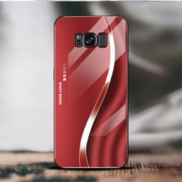 Ốp Lưng Kính Auro cho SAMSUNG GALAXY S8/ S8 PLUS –Sáng Bóng - Sang Trọng - Viền Dẻo - Họa Tiết Good Luck 2