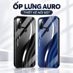 Ốp Lưng Kính Auro cho OPPO A53 –Sáng Bóng - Sang Trọng - Viền Dẻo - Họa Tiết Good Luck 1