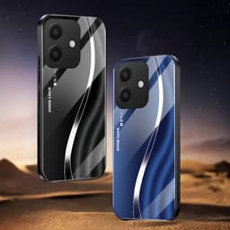 Ốp Lưng Kính Auro cho OPPO A3/ A3X –Sáng Bóng - Sang Trọng - Viền Dẻo - Họa Tiết Good Luck 3