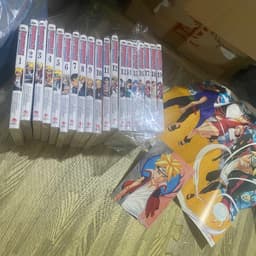 (+card,pos) Bộ 19q vở Boruto Naruto hậu sinh khả uý T1-19 1