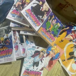 (+card,pos) Bộ 19q vở Boruto Naruto hậu sinh khả uý T1-19 5
