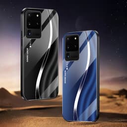 Ốp Lưng Kính Auro cho SAMSUNG GALAXY S20 ULTRA –Sáng Bóng - Sang Trọng - Viền Dẻo - Họa Tiết Good Luck 3
